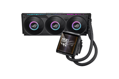 ASUS ROG Strix LC IV 360 ARGB LCD All-in-one Liquid CPU Cooler Black - 4711636385954