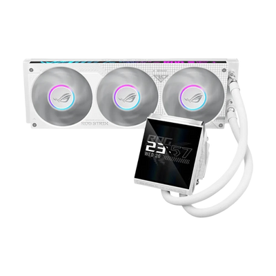 ASUS ROG Strix LC IV 360 ARGB LCD All-in-one Liquid CPU Cooler White - 4711636582339