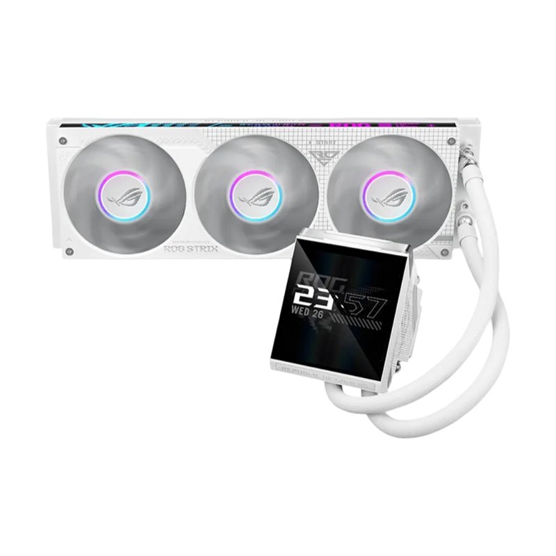 ASUS ROG Strix LC IV 360 ARGB LCD All-in-one Liquid CPU Cooler White - 4711636582339
