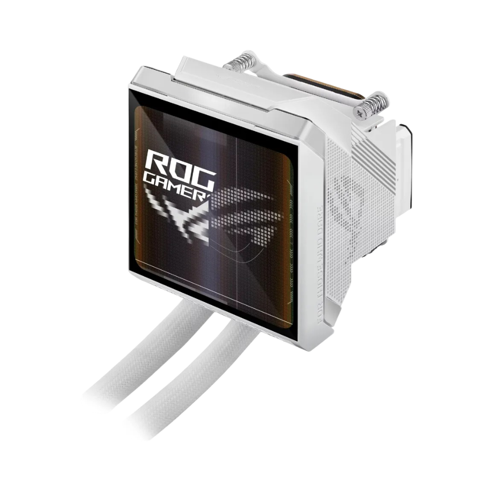 ASUS ROG Strix LC IV 360 ARGB LCD All-in-one Liquid CPU Cooler White - 4711636582339