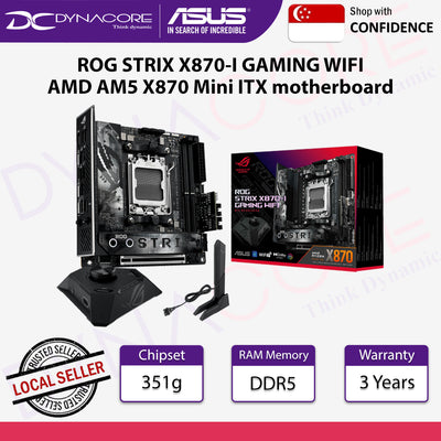 ASUS ROG STRIX X870-I GAMING WIFI AMD AM5 X870 Mini ITX motherboard - 4711387740316