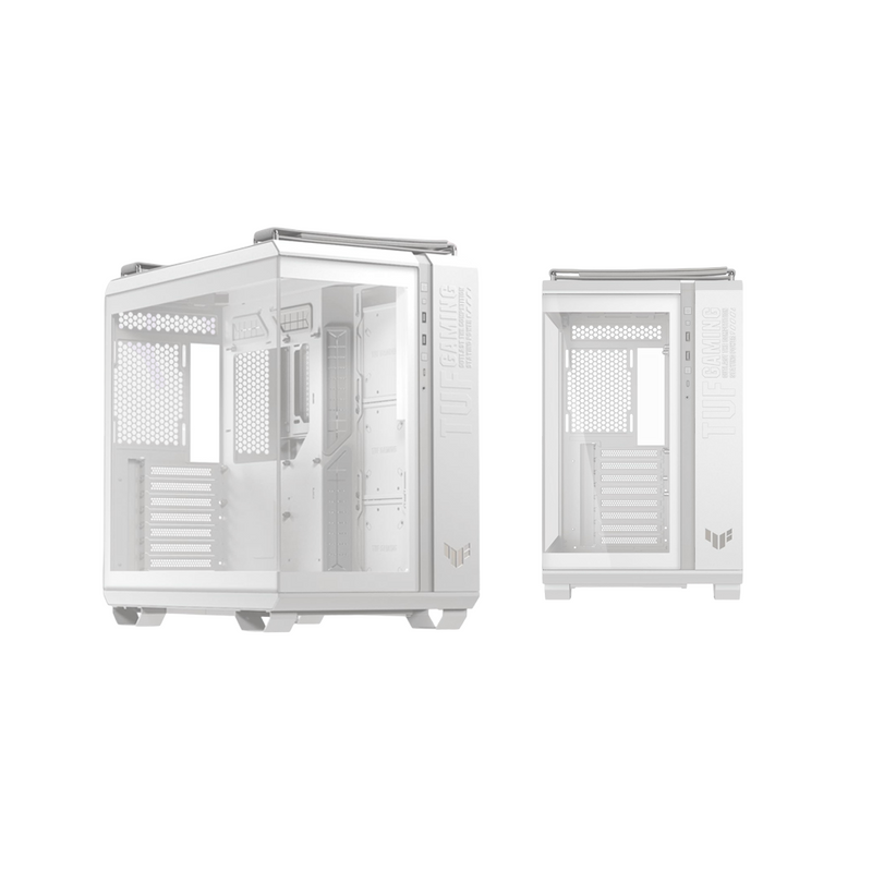 ASUS TUF Gaming GT502 Horizon ATX Mid-Tower Gaming Case White - ASUSTUFGT502HORWHT