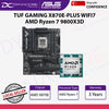 ASUS TUF GAMING X870E-PLUS WIFI7 Motherboard & AMD Ryzen 7 9800X3D Processor