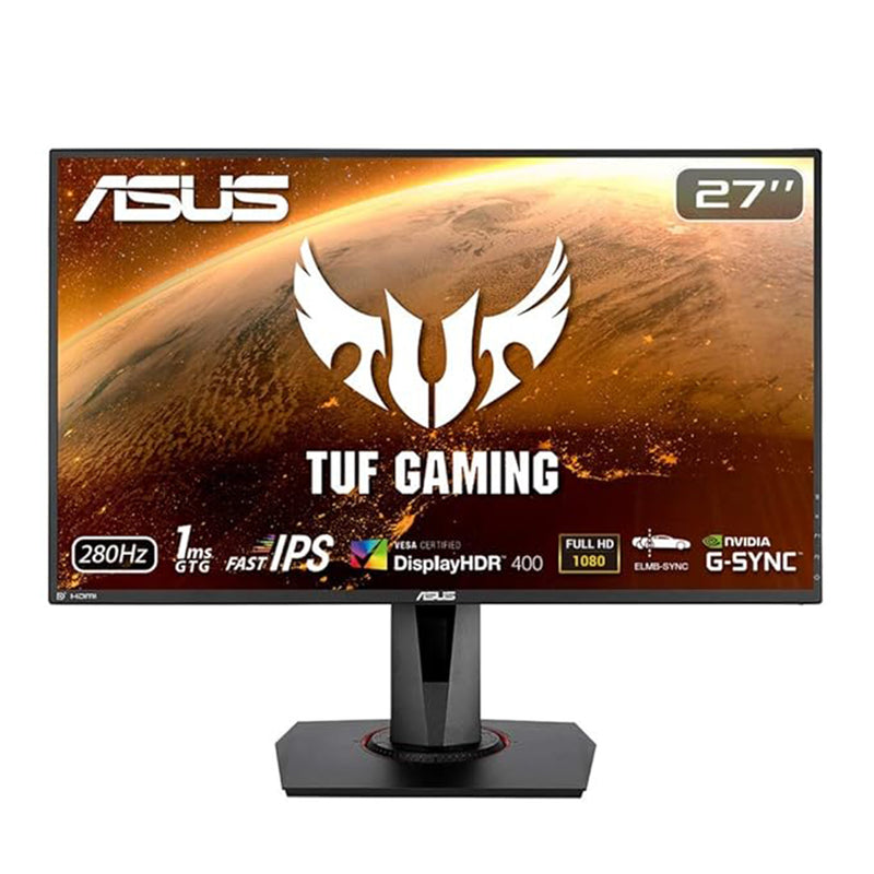 ASUS TUF GAMING 27" VG279QM 280Hz 1MS GSYNC FULL HD IPS MONITOR(3YRS) -ASUSVG279QM