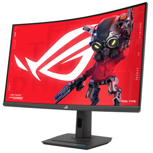 ASUS ROG Strix XG32WCS USB-C Gaming Monitor - 32-inch 2560x1440, Curved, 180Hz (Above 144Hz), 1ms (GTG) - ASUSXG32WCS