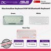 ASUS Marshmallow Keyboard KW100 Bluetooth Keyboard - Green Tea Latte / White / Rose Clay
