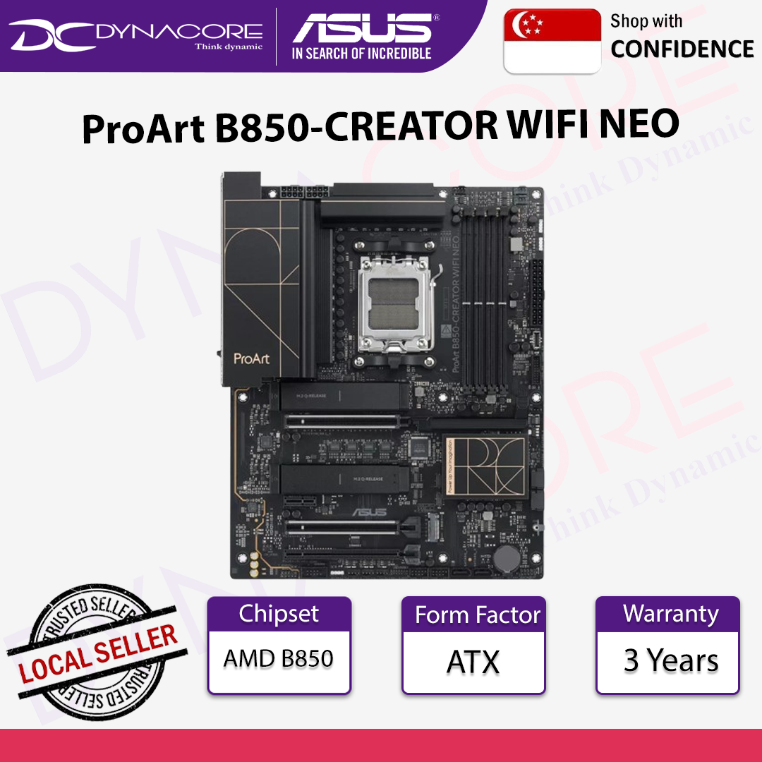 ASUS Proart B850 Creator WiFi Neo AM5 DDR5 ATX Motherboard - 4711636504454
