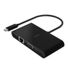 BELKIN USB-C MULTIMEDIA + CHARGE ADAPTER (100W) - 745883799107