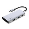 BELKIN AVC007btSGY USB-C 5-in-1 Multiport Adapter Hub - 745883819812