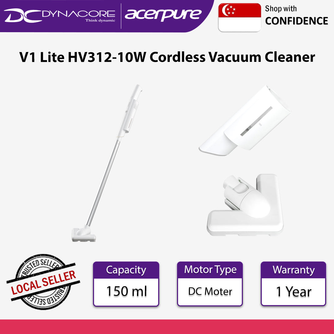 Acerpure V1 Lite HV312-10W Cordless Vacuum Cleaner - 4711121198878