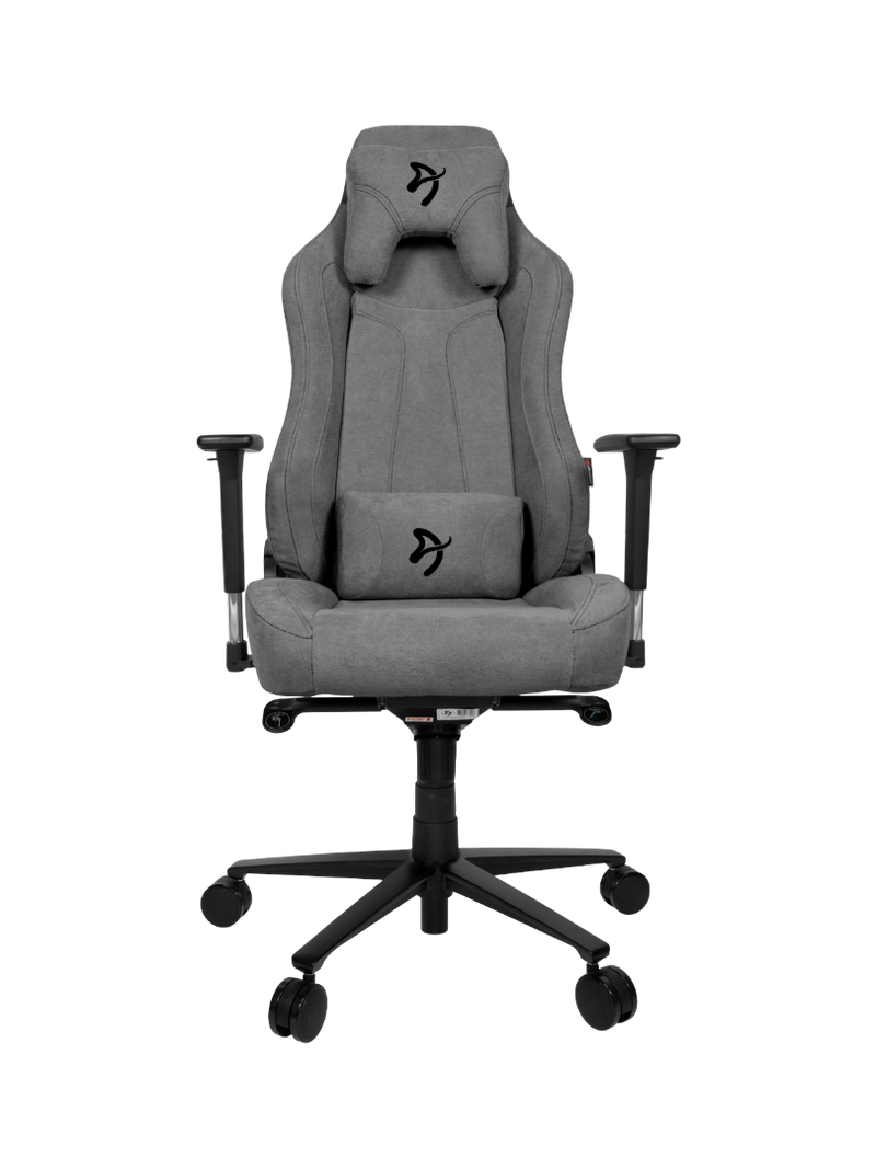 Arozzi Vernazza Soft Fabric Gaming Chair Ash - VERNAZZA-SFB-ASH