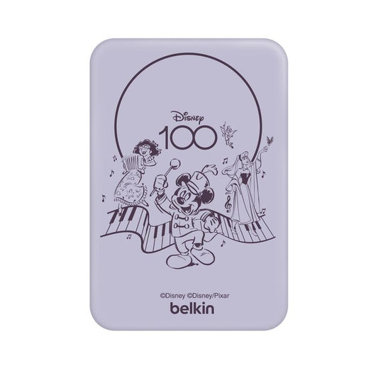 Belkin BPD004qcRD-DY Magnetic Wireless Power Bank 5K + Stand (Disney Collection) - 745883867608