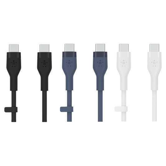 Belkin BoostCharge Flex USB-C to USB-C Cable 60W - 1M (Black / Blue / White)