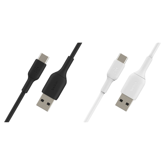 Belkin BoostCharge USB-C to USB-A Cable 3m/9.8ft (Black / White)
