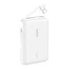 Belkin BPB021fqWH BoostCharge Power Bank 10K with Integrated Cable - 745883893393
