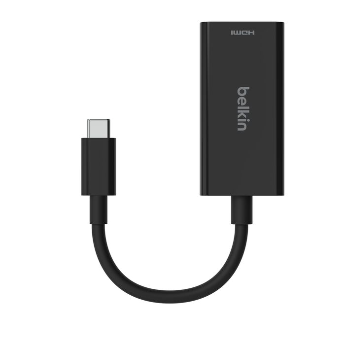 Belkin AVC013btBK USB-C to HDMI 2.1 Adapter (8K, 4K, HDR compatible) - 745883843077