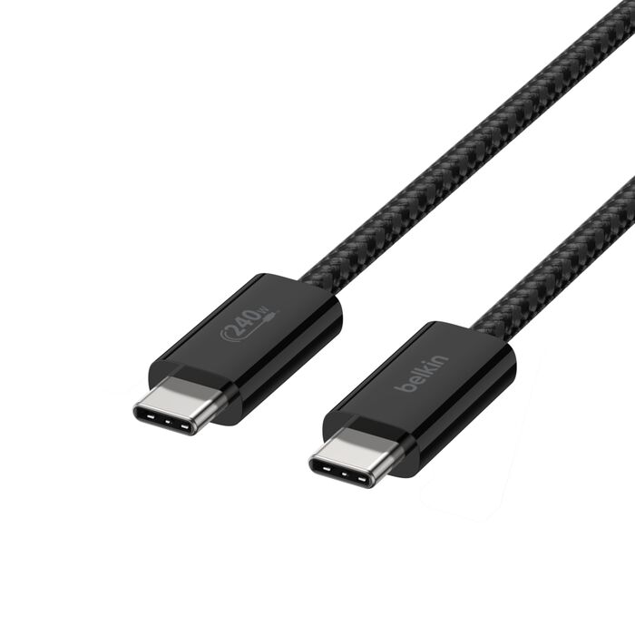 Belkin BoostCharge USB-C to USB-C Cable 240W - 1.5M (Black / Blue / Green / Pink / White)
