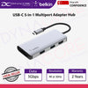 BELKIN AVC007btSGY USB-C 5-in-1 Multiport Adapter Hub - 745883819812