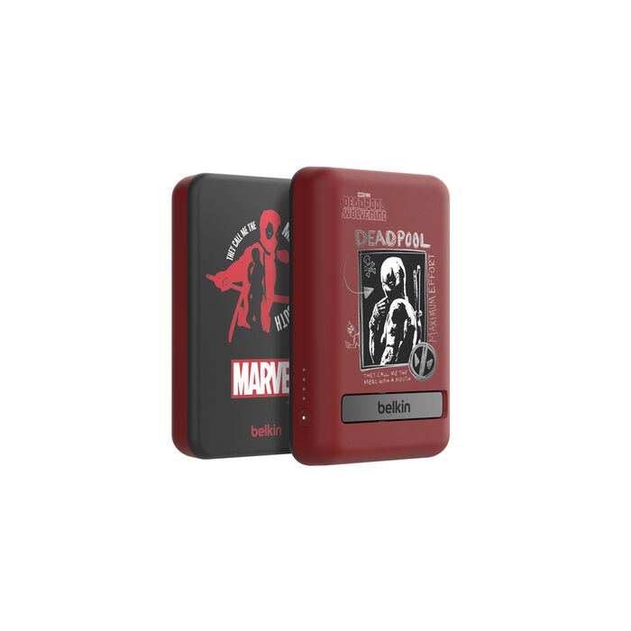 BELKIN 5K MAGNETIC WI PWR BANK+KICKSTAND DEADPOOL - 745883893010