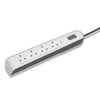 Belkin BSV400af2M-MY 4-outlet Surge Protection Strip with 2M Power Cord - 745883906192