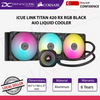 Corsair iCUE Link Titan 420 RX RGB Liquid CPU Cooler with RX140 RGB Fans - Black - 840006685449
