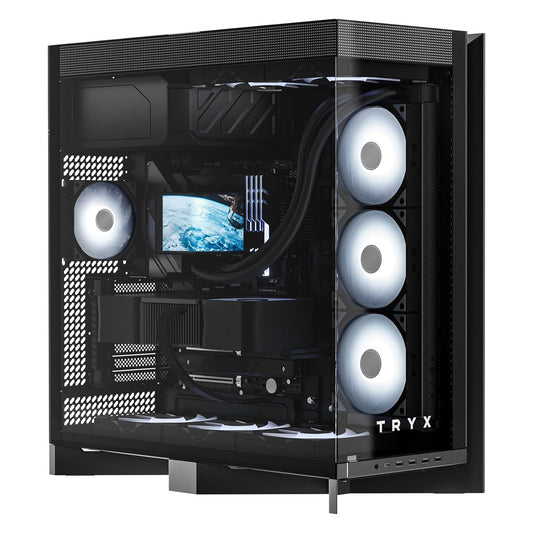 TRYX LUCA L70 Mid-tower Case - Black - 850066255179