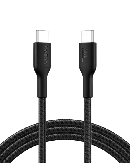 Belkin BoostCharge Pro Braided USB-C to USB-C Cable 60W - 2M - 745883915613