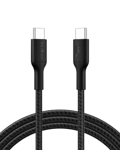 Belkin BoostCharge Pro Braided USB-C to USB-C Cable 60W - 2M - 745883915613
