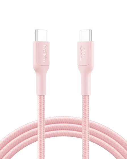 Belkin BoostCharge Pro Braided USB-C to USB-C Cable 60W - 2M - 745883915644