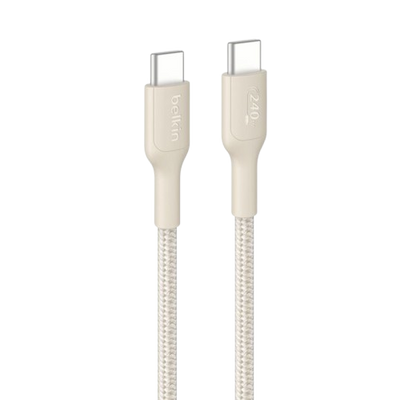 Belkin BoostCharge Pro USB-C to USB-C Braided Cable 240W - 1M  - 745883915705