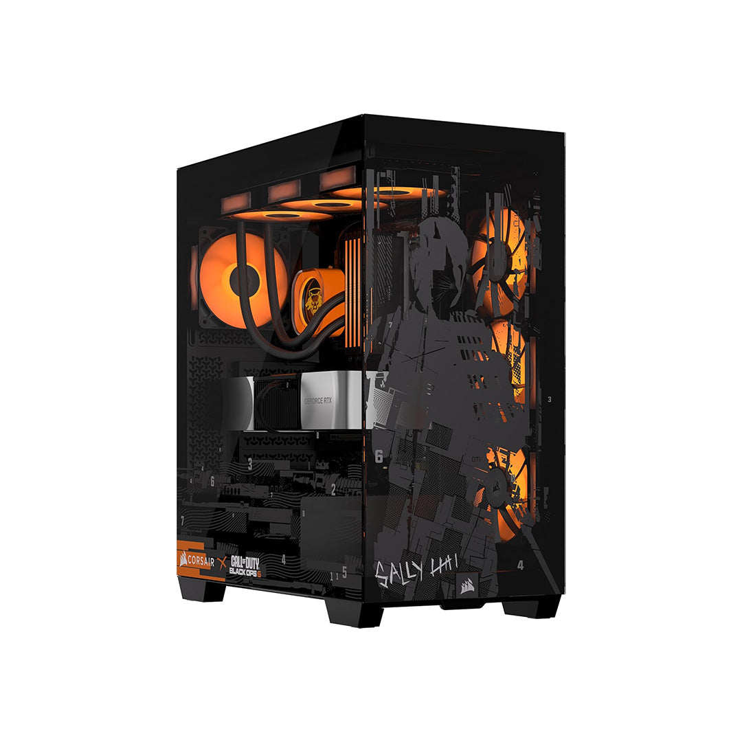 Corsair 3500X CALL OF DUTY® BLACK OPS 6 EDITION: Mid-Tower PC Case - CORSAIR3500XBLKCOD