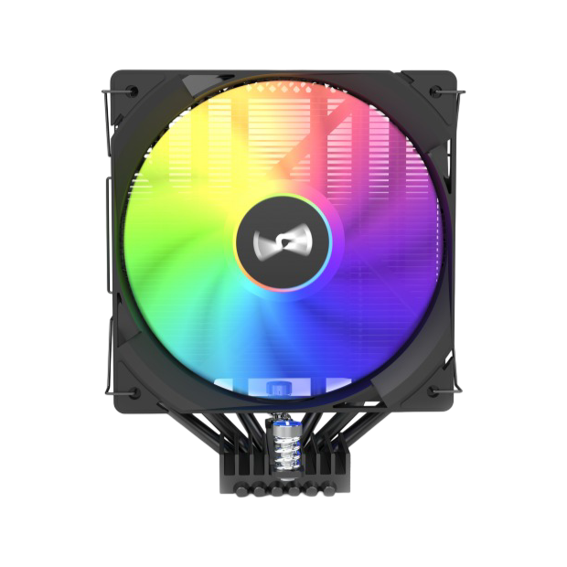Cryorig H6 Full Black ARGB Silent 120mm PWM Fan Air CPU Cooler - Cryorig H6 BK (FULL BLACK)
