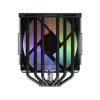 Cryorig H6 Full Black ARGB Silent 120mm PWM Fan Air CPU Cooler - Cryorig H6 BK (FULL BLACK)