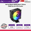 Cryorig H6 Full Black ARGB Silent 120mm PWM Fan Air CPU Cooler - Cryorig H6 BK (FULL BLACK)