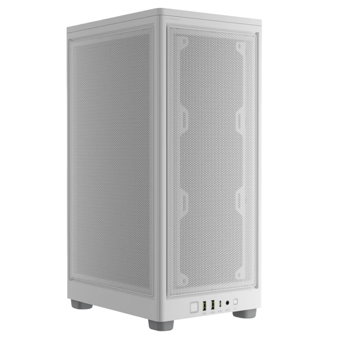 Corsair 2000D Airflow Mini-ITX PC Case White - CS-CC-9011245-WW
