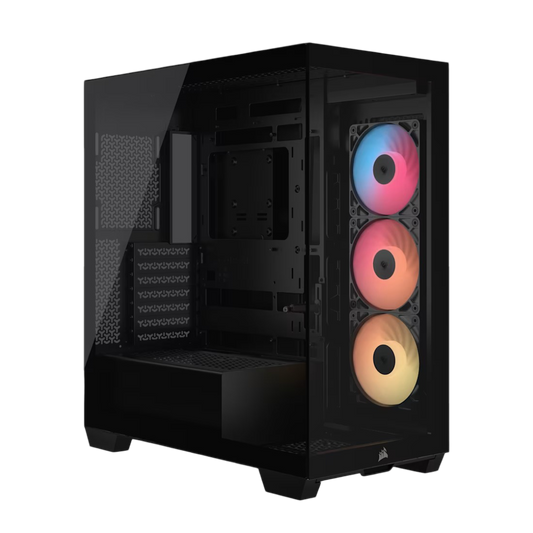 Corsair 3500X RS-R ARGB Tempered Glass Mid-Tower PC Case - Black - CS-CC-9011322-WW