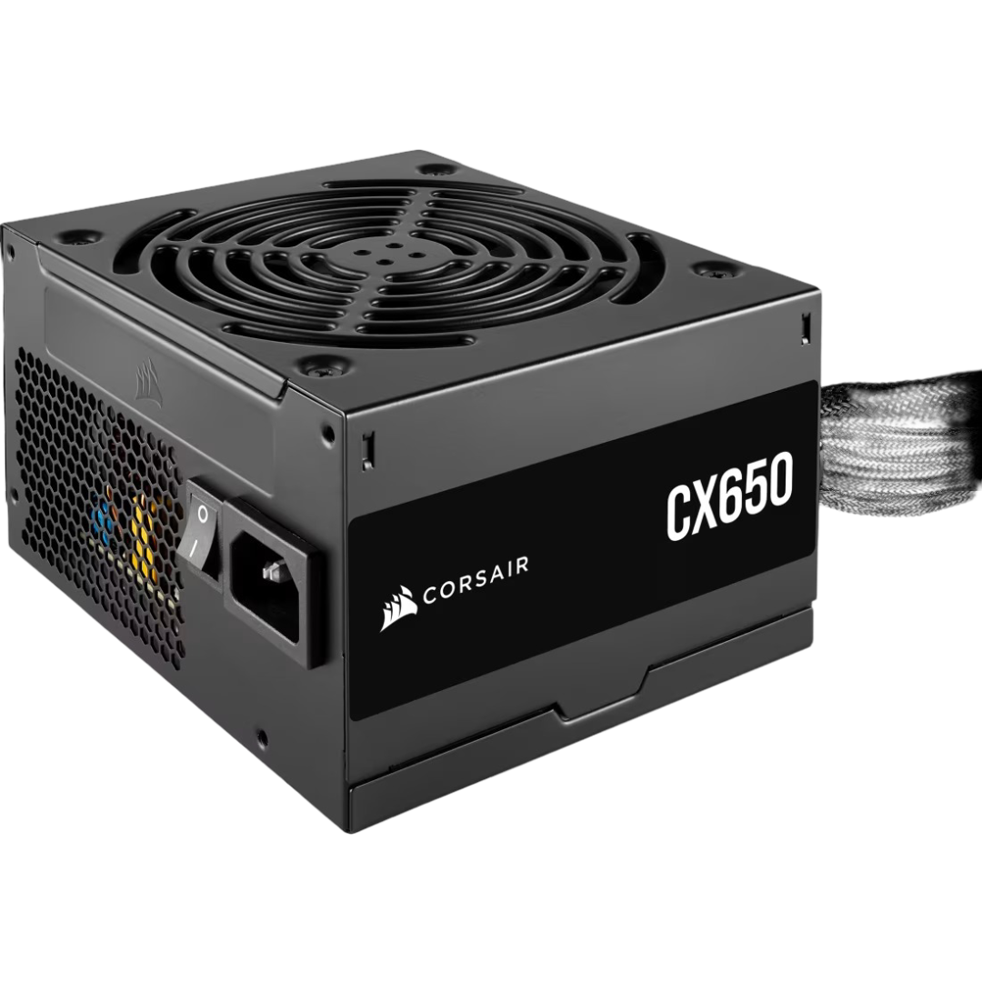 Corsair CX Series CX650 650 watts 80 Plus Bronze ATX Power Supply - 840006670957