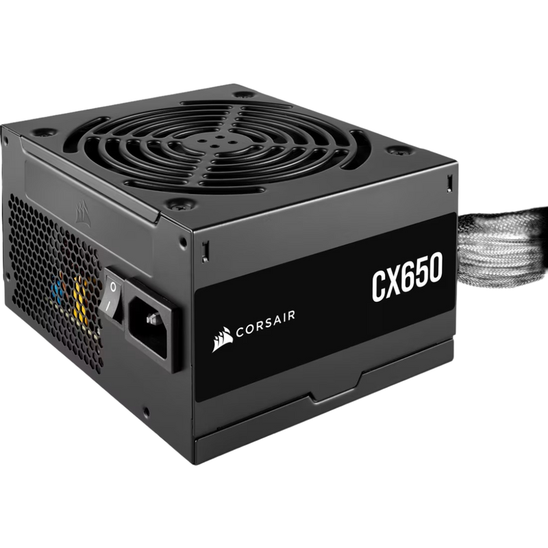 Corsair CX Series CX650 650 watts 80 Plus Bronze ATX Power Supply - 840006670957