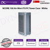 Cooler Master NCORE 100 Air Mini-ITX PC Tower Case White - CMNC100AIRWT