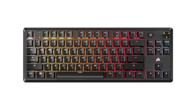 Corsair K70 Core TKL RGB Mechanical Gaming Keyboard Corsair MLX Red v2 Linear Switches - 840006678786