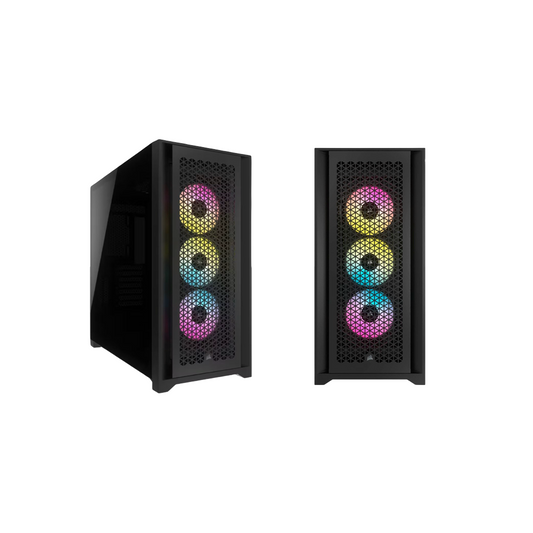Corsair iCUE 5000D RGB Airflow Tempered Glass Mid-Tower Case Black - CS-CC-9011242-WW