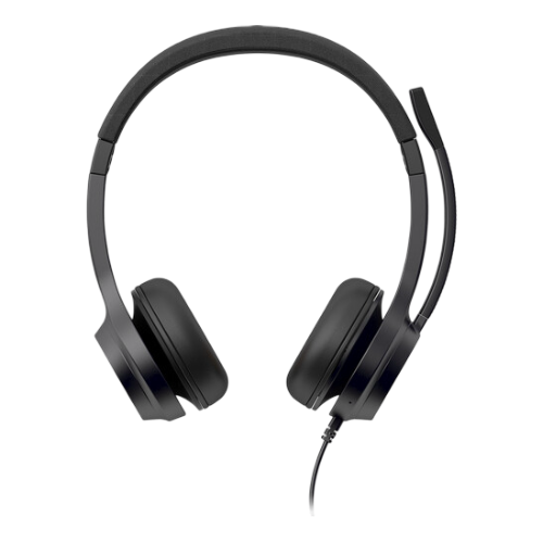 Creative Chat USB On-Ear Headset with Swivel-to-Mute Noise-Cancelling Boom Mic Playback and Calls Control for PC - 54651194830