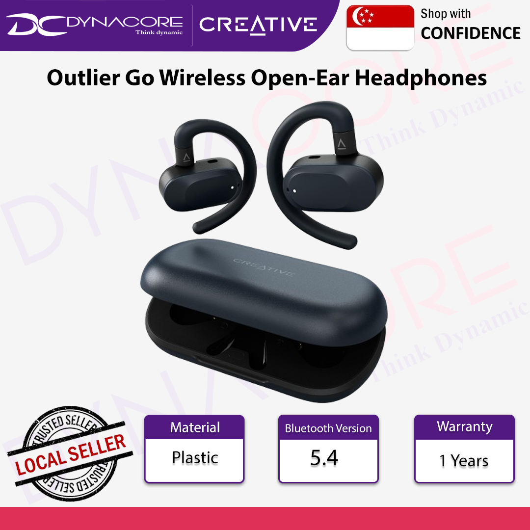 Creative Outlier Go Open-Ear Headphones with Adjustable Fit - 5390660196270