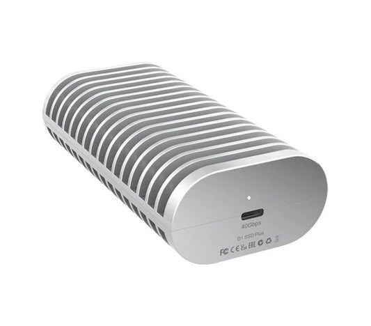 TERRAMASTER D1 SSD Plus 40Gbps M.2 NVMe SSD Enclosure - USB4 40Gbps