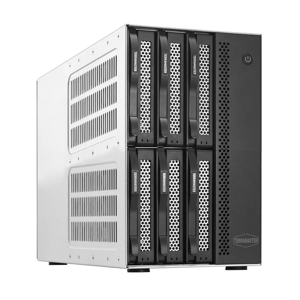 TERRAMASTER D6-320 External Hard Drive Enclosure - 6Bay USB3.2 Gen2 10Gbps SINGLE DISK