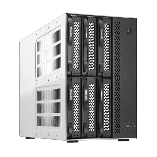 TERRAMASTER D6-320 External Hard Drive Enclosure - 6Bay USB3.2 Gen2 10Gbps SINGLE DISK