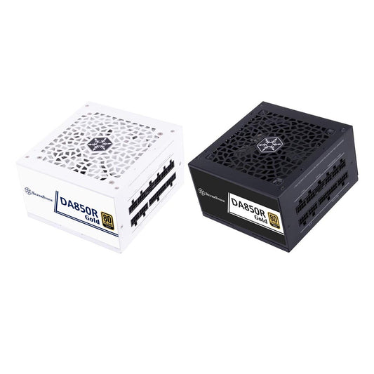 SILVERSTONE DA850R ATX3.0 BLK/WHT 850W 80+ GOLD FULL M PSU - 4710679816845, 4710679816852