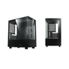 darkFlash DB330M Micro-ATX Tempered Glass PC Case - DFDB330MBLK