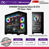 DarkFlash DS900M Tempered Glass M-ATX PC Case with 6 ARGB Fans - DFDS900MBLK
