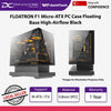 DarkFlash FLOATRON F1 Micro-ATX PC Case Floating Base High-Airflow Black - F1 BLACK (6FANS)
